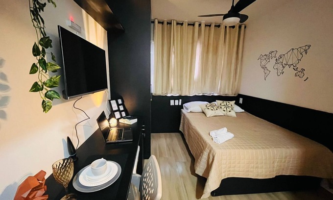 Amaralina Apartamento | Executive Studio with Pool and Gym, in Salvador