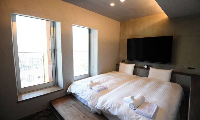Nagaokakyo Hotel | Executive Twin Room Room Only Plan with 500 yen / Nagaokakyo Kyōto