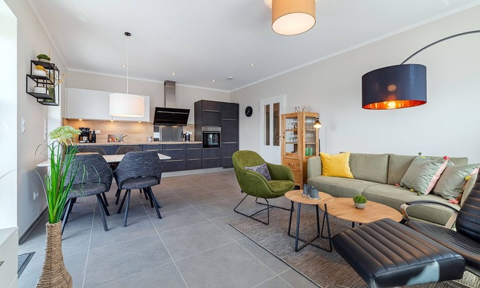 Greetsiel Apartamento | Exklusive Ferienwohnung "feerjenkoje" - Moderner Komfort in Zentraler Lage
