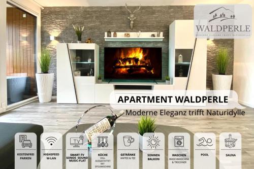 Schonach im Schwarzwald Apartamento | Exklusives 5-Sterne Apartment Waldperle mit Indoor-Pool, Sauna, top Lage und Ausblick in die Natur, Hunde willkommen
