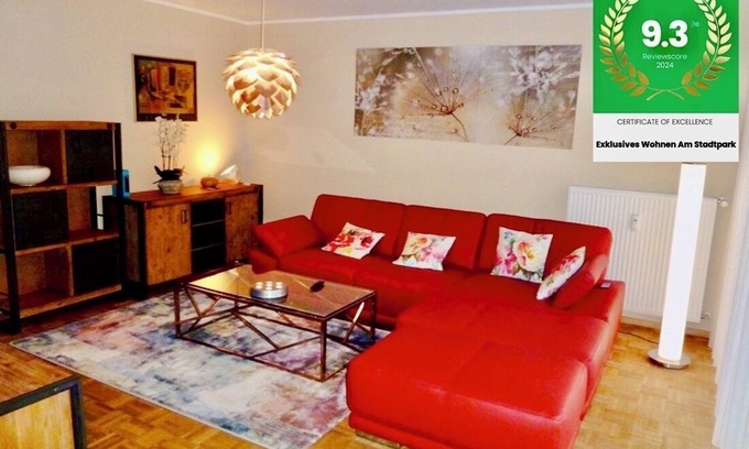 Bad Driburg Apartamento | Exklusives Wohnen am Stadtpark