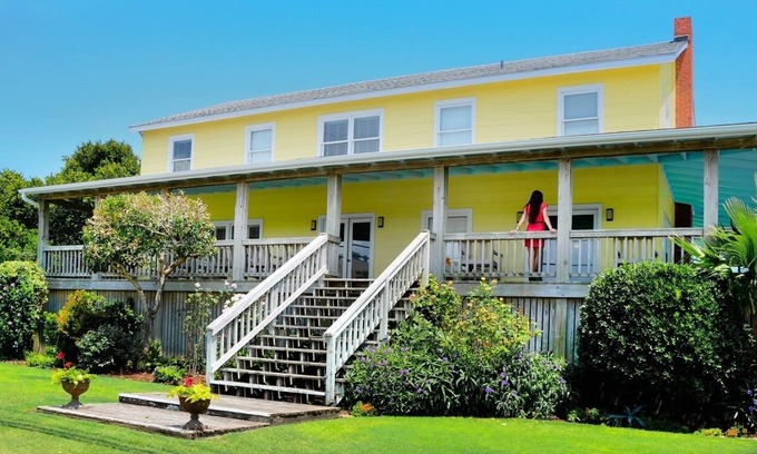 Wrightsville Beach Casa | Expansive Oceanfront Cottage with Blockade Runner Beach Resort Amenity Access