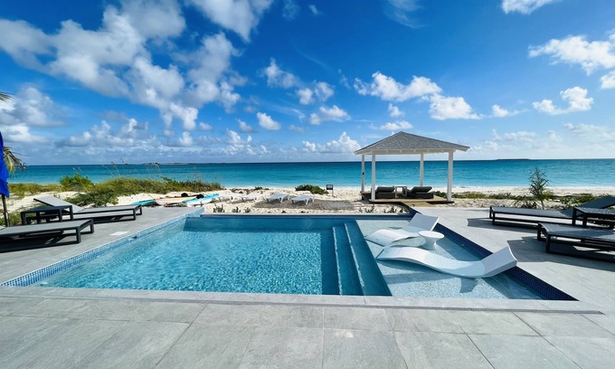 Jimmy Hill Villa | Experience Pure Serenity on a Private Ocean Front Villa w/ Heated Pool & Gazebo