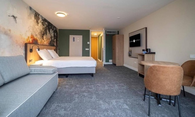 Roden Hotel | Explore Groningen from a Scenic Room w/ Balcony Near Speelgoedmuseum Roden