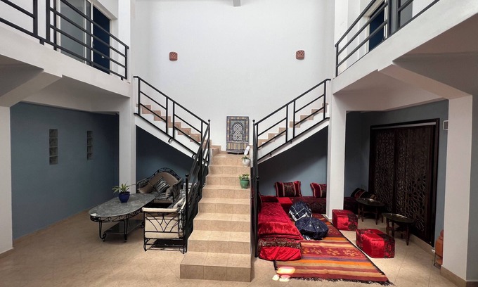 Sidi Bibi Casa | Explore the Beauty of renovated Moroccan village House a timeless tranquility .