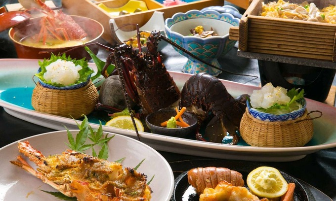 Minamikyushu Hotel | Exquisite spiny lobster Half Board plan Nonsmoking JapaneseWestern Room / Minamikyushu Kagoshima