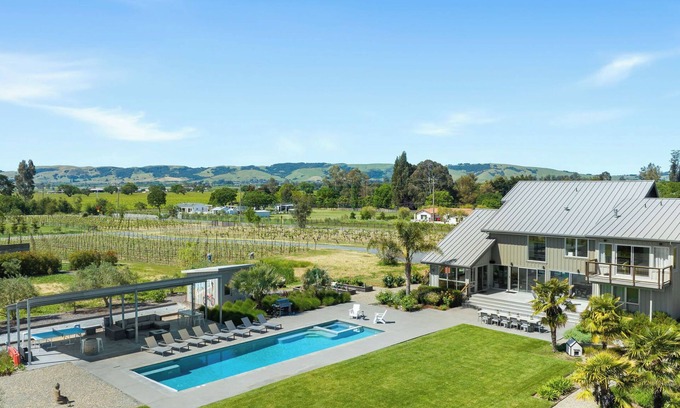 Sonoma Casa | Coplan Vineyards Sonoma Vineyard Estate; 50 'Piscina, Spa, Ultra Moderno; Bodegas