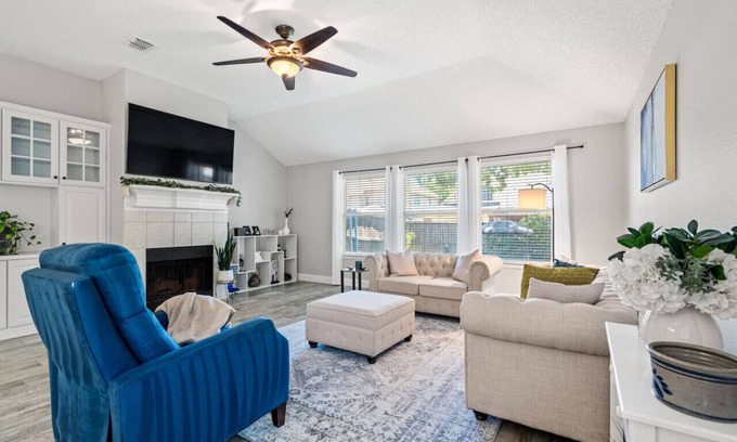 Flower Mound Casa | Extended Stay Fun Outdoor Games Gym BBQ and Dining