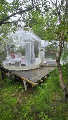 Rangarþing eystra Otro | Eyja Mork - Aurora Igloo with shared Hot Tub, BBQ and kitchen - B2