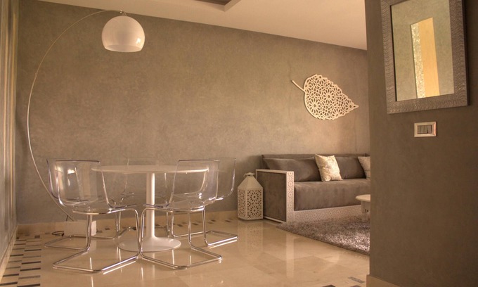 Marrakech Apartamento | F'Dar R & B Apartamento con piscina y montañas Vista