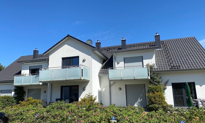Thiessow Apartamento | Haus Düne Whg. 03 con terraza sur / oeste y balcón - MZ: Haus Düne Whg. 03 con terraza sur / oeste y balcón