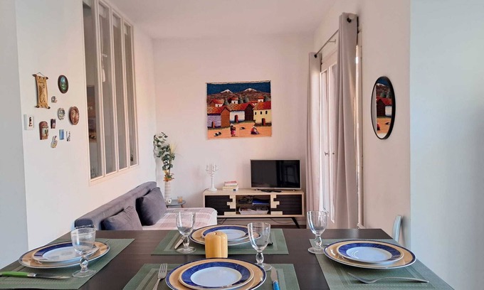 Saint-Martin Apartamento | F2 Cosy Proche Centre Ville et Gare