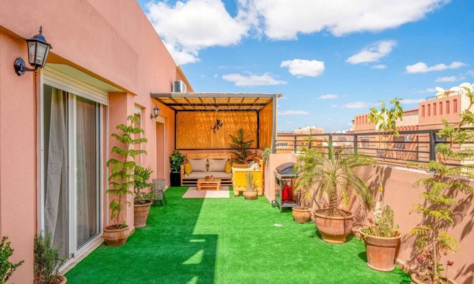 Semlalia Apartamento | Fabulous 2-bedroom apartment with AC in Marrakech