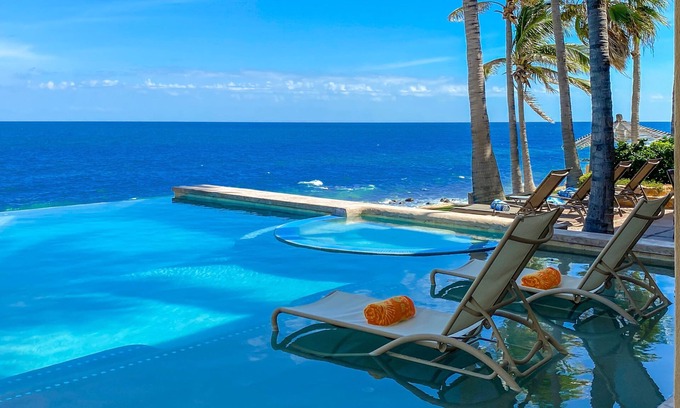 Pescadero Casa | Fabulosa casa de playa de 6 dormitorios en Punta Pescadero con piscina infinita - ¡Para 16 personas!