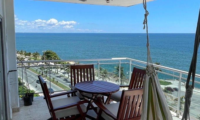 Santo Domingo Apartamento | Fabulosa vista al mar en céntrico apartamento