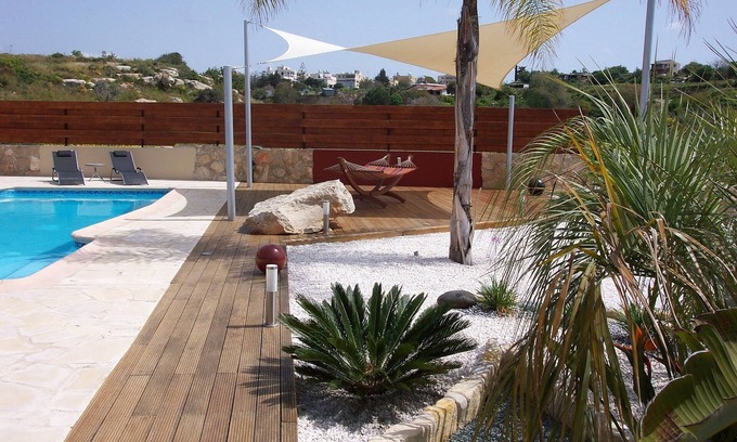 Chlorakas Villa | Fabulosa villa con jacuzzi privado Piscina
