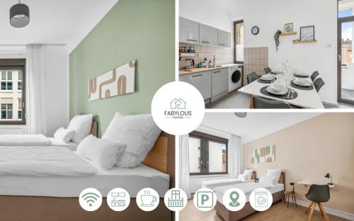 Kostheim Apartamento | FABYLOUS Homes City Apartment I Gruppen I Waschtrockner I Balkon I belebte Lage