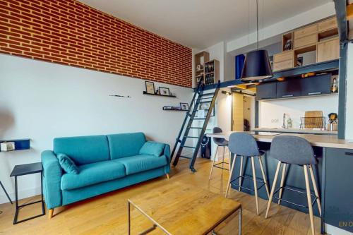 Fer a Cheval Apartamento | Fac 5 Trammétro vue Garonne Parking