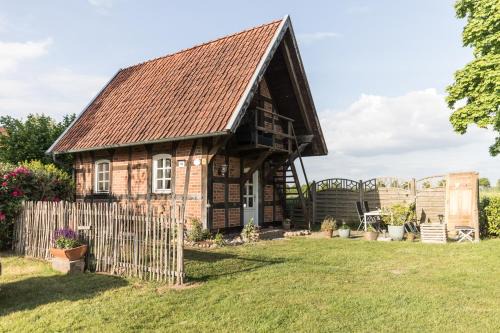 Kirchlinteln Casa | Fachwerk-Treppenspeicher, Ruhe auf dem Land, Haustiere willkommen, Leihfahrräder, 24-7 check in