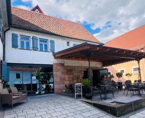 Zirndorf Apartamento | Fachwerkhaus Hufschmiede - Blauer Salon