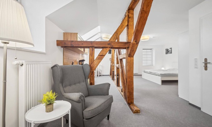 Großraschen Apartamento | Fachwerkstudio 1 Lausitzer See