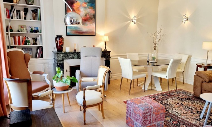 Angouleme Apartamento | Apartamento-Ciudad-Baño con ducha-Vista al Parque