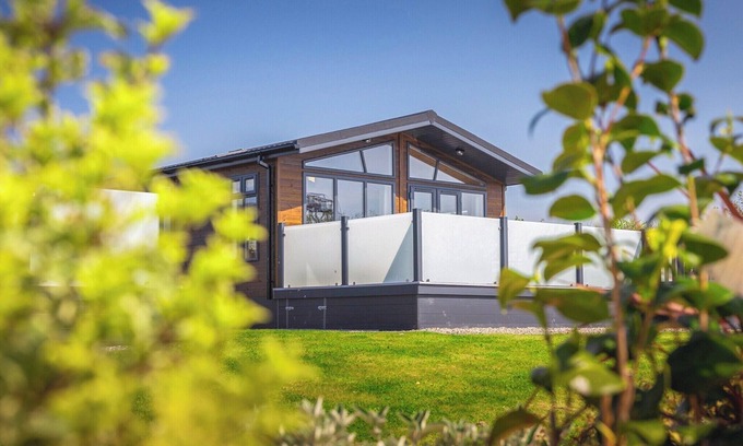 Kilgetty Chalet De Esquí | Fairground Pet Friendly Lodge