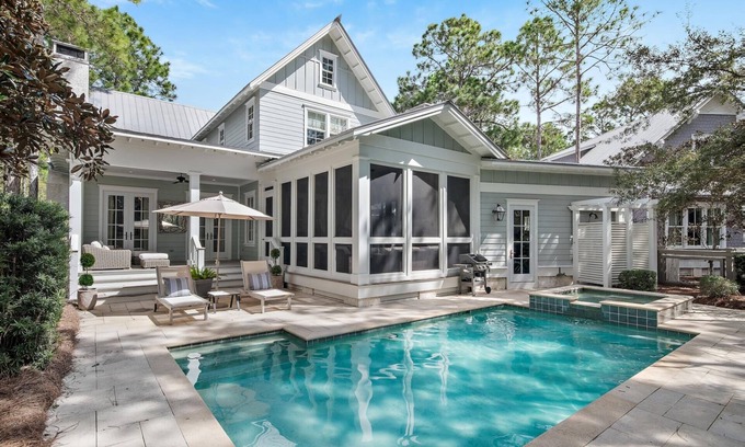 Forest District Casa | Summer Availability! Private Pool and Hot Tub! Nature! Biking and Swimming!