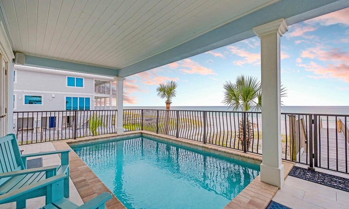 Tang-O-Mar Casa | Summer Dates Available! It's 5 O'Clock Somewhere - Gulf Front with Private Pool! Gulf View