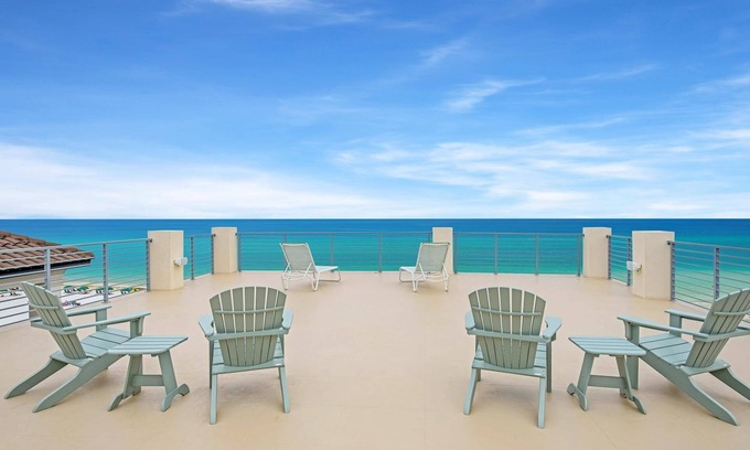 Miramar Beach Casa | Summer Dates Available! Amazing Gulf Front Home! Private Pool! Low-Speed Vehicle! 10 Adult Bikes!