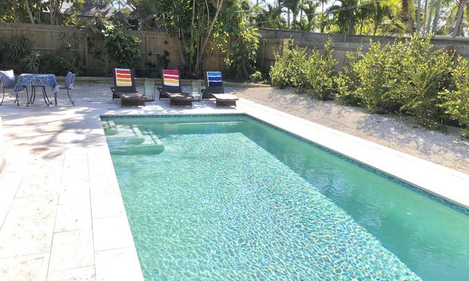 Palma Sola Casa | FALL IN LOVE with this sunny pool home minutes from Anna Maria. Pet friendly!