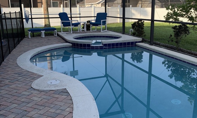 Windsor Palms Casa | 3 millas de Disney - Se aceptan mascotas - Wifi gratuito - Parrilla - Aire acondicionado - Equipo para bebés