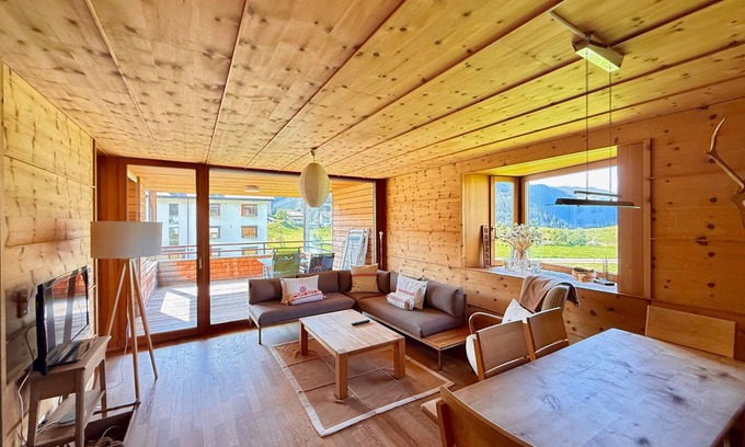 Parpan Apartamento | Family accommodation Oberbergstrassse for 5 persons Parpan
