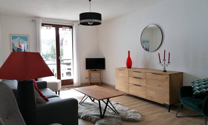 Villard-de-Lans Apartamento | Apartamento familiar para 6 con terraza, estacionamiento gratuito y cerca de las lanzaderas