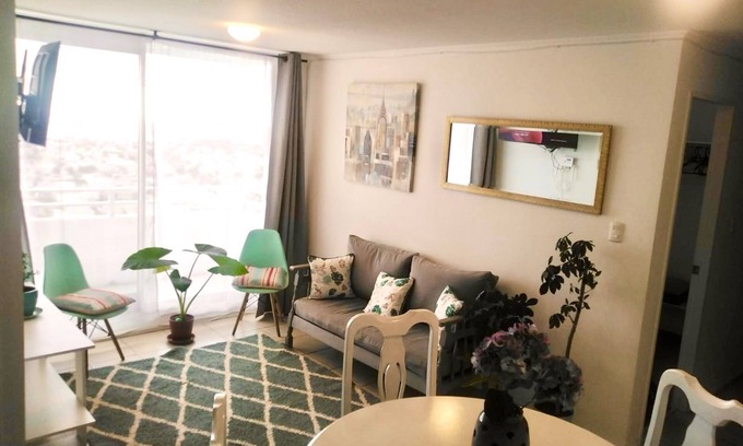 La Serena Apartamento | DEPARTAMENTO PARA LA FAMILIA, A 5 MIN. DE LA PLAYA Y LA RUTA 5, VISTA AL MAR.