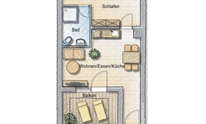 Bosen Apartamento | Family Apartment - JUNIPRO Apartments Bostalsee