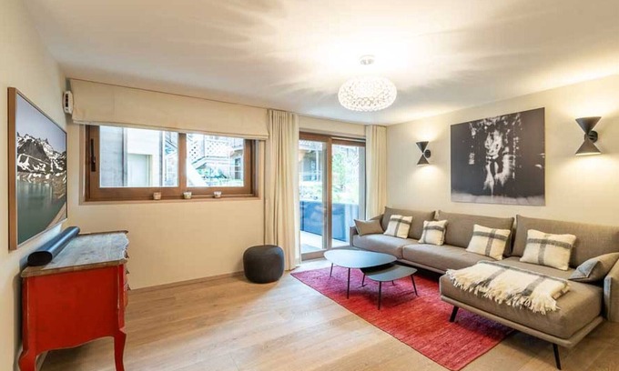 Le Praz Apartamento | Apartamento Familiar Cerca de las Pistas en Courchevel