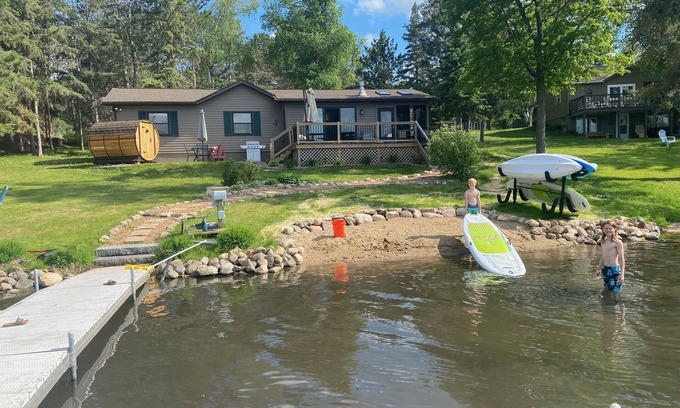 Pequot Lakes Cabaña | Family boating cottage on Whitefish Chain of Lakes