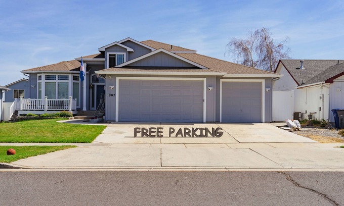 Spokane Casa | Family & Business: Fairchild AFB & Spokane Airport, #Golf, Casino, and Free WIFI