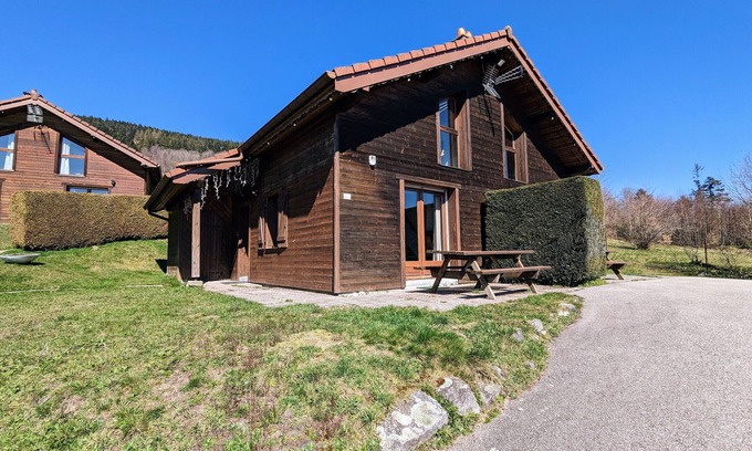 Gerardmer Cabaña | Chalet familiar con chimenea en Gérardmer