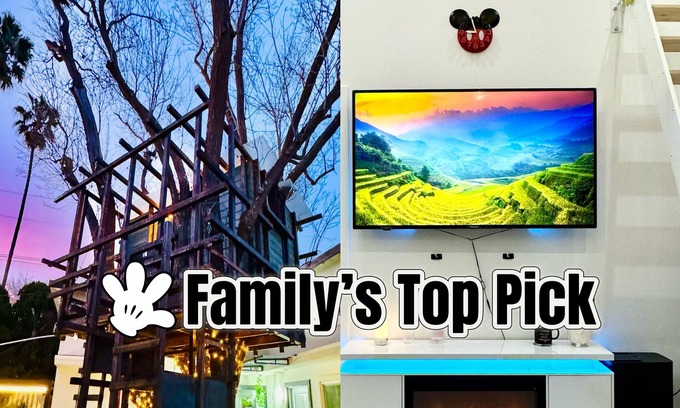 Cambrian Casa | Family Favorite-Mickey Dream Loft + TREE house, A Tiny Home Adventure
