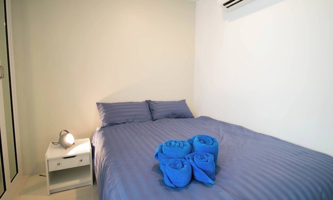 Kram Condominio | Family for 5people, 2 pools, AC, Kitchen, Fitness and near the beach