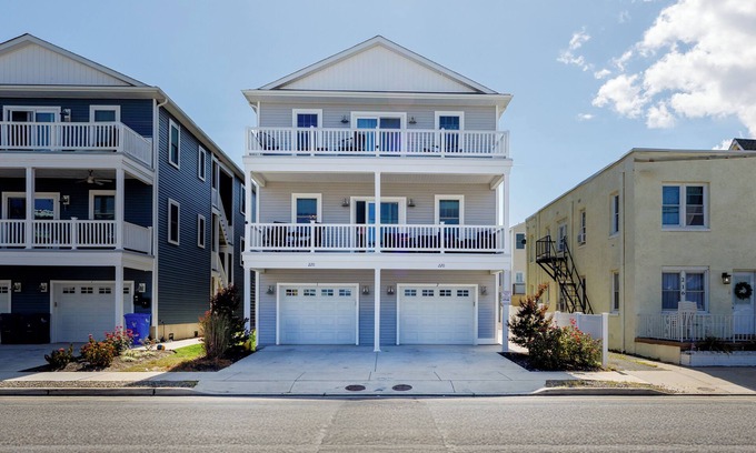 Wildwood Condominio | Family Friendly 4-bedroom condo in Wildwood with a FERRIS WHEEL VIEW