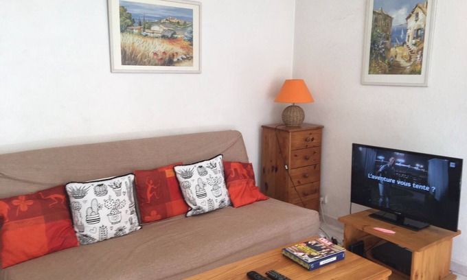 Riou - Petit Juas - Av de Grasse Apartamento | Apartamento ideal para familias e