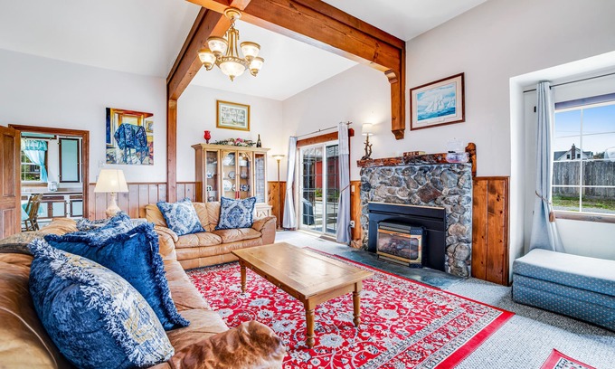Westport Casa | Family-Friendly Beach House w/ Free WiFi, Gas Fireplace, Furnished Deck, & Views