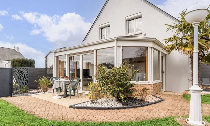 La Baule-Escoublac Cabaña | Casa familiar con jardín, cerca del mar, WiFi, para bebés y mascotas en La Baule