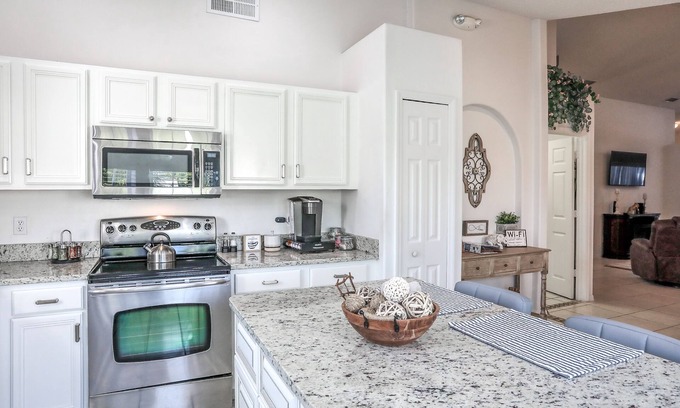 Indian Point Casa | Family-Friendly Home with Enclosed Yard, Private Pool, Central AC, & WiFi