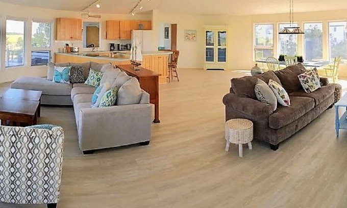Broadkill Beach Casa | Family friendly home w/ 360 views of the bay and wild life preserve (sleeps 12)