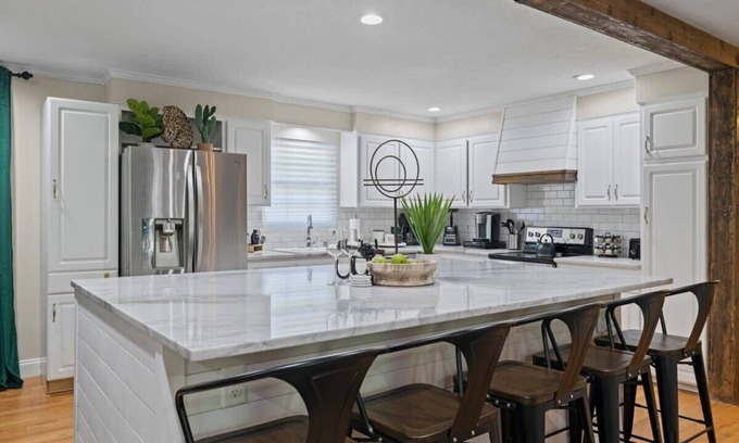 Candler Casa | Family Friendly Home with Hot Tub and Firepit