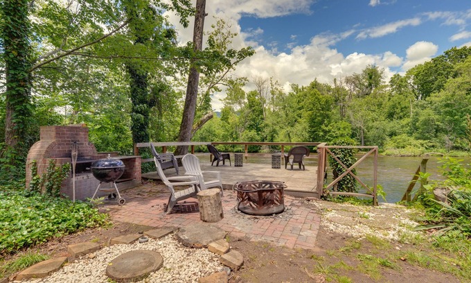 Elizabethton Casa | Casa de Elizabethton privada en el río Watauga!